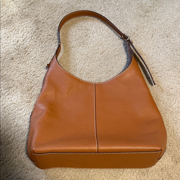 kate spade 454 small shoulder bag Cognac Pebbled Leather - Picture 9 of 9